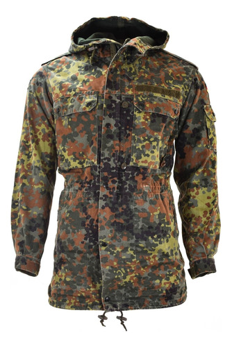 Parka Ejército Alemán En Camo Flecktarn