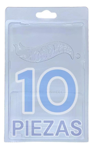 Protector Para Hot Wheels Basico 1:64 10 Pza
