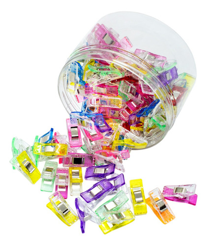 Imagen 6 de 10 de Clip Tela De Costura Patchwork Broche Prensa Quilting X100.