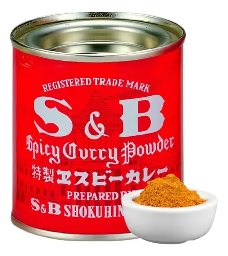 Curry Condimento Em Po S E B 37g - Origem Japao | Parcelamento sem