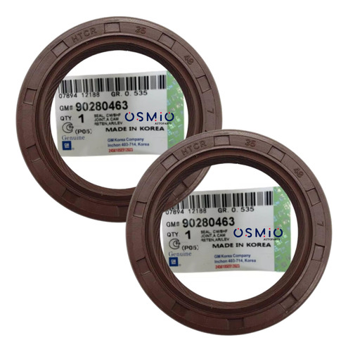 2 Reten Arbol Levas Trax 1.8 Lts Motor Luw/lwe Ecotec 12-17