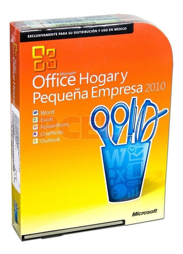 Microsoft Office Hogar Y Pequeña Empresa 2010 En Español Dvd