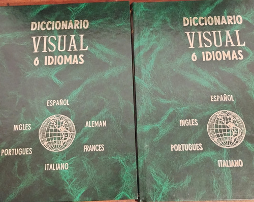 Diccionario Visual 6 Idiomas Clarín - 2 Tomos