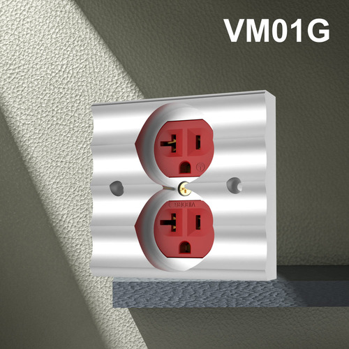 Toma De Corriente Dúplex Para Audiófilos Viborg Vm01g 20a