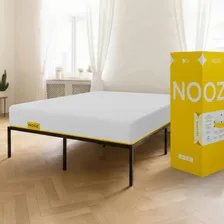 Colchón Nooz Essential 20cm Matrimonial En Caja, Memory Foam Blanco