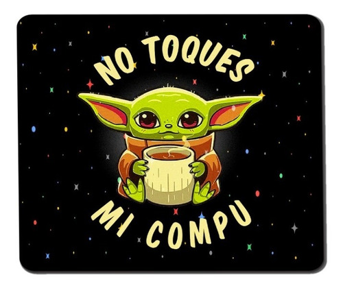 Mousepad Personalizados 21 X 18 Cm Baby Yoda