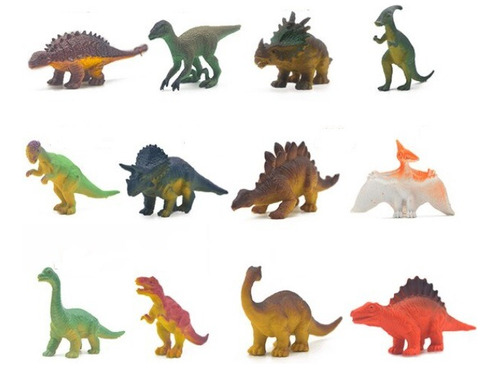 Pack 12 Dinosaurios Jurassic World Niños