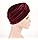Belleza Yfjh Pleated Stretch Ruffle Velvet Chemo Turbant Hat
