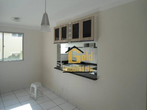 Imagem 1 de 13 de Apartamento Com 2 Dormitórios À Venda, 47 M² Por R$ 190.000,00 - Parque Industrial Lagoinha - Ribeirão Preto/sp - Ap1396