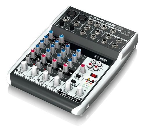 Imagem 3 de 5 de Mesa De Som Behringer Xenyx Q802 Usb Mixer Phantom Power +nf