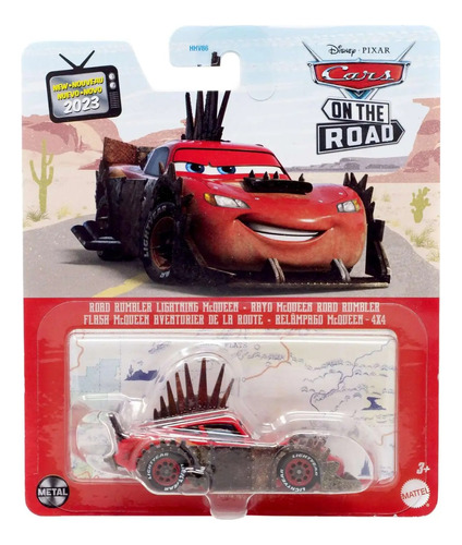 Cars Mattel: Road Bumbler Lightning Mcqueen