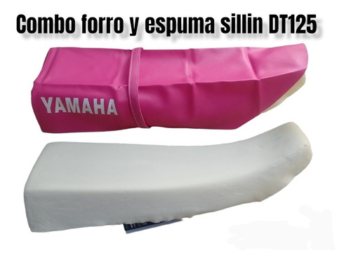 Forro Y Espuma Sillin Para Motocicleta Yamaha Dt125/175