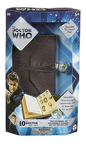 Juguetes Subterránea Doctor Who Journal Of Imposible Cosas D