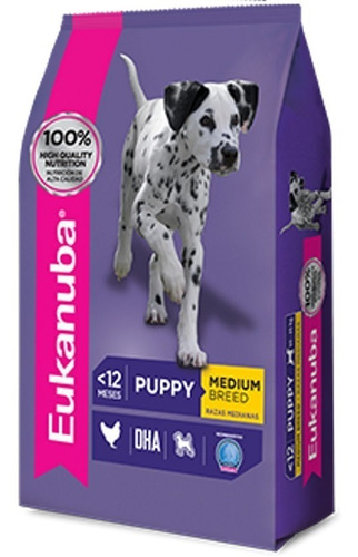 Eukanuba Puppy Medium Breed (perro) X 15kg Pet Shop Caba