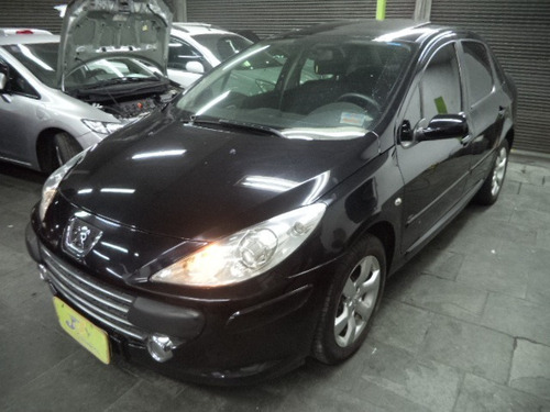 Peugeot 307 Sed 1.6 Flex Pack Teto Solar Completo 2009 Preto