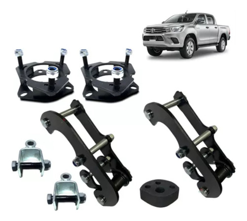 Kit Lift Dianteiro+prol.+ Jumelo Confort Lift Hilux 2016/...