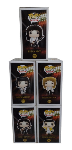 Funko Pop Rocks Queen Set 5pz (Usado)