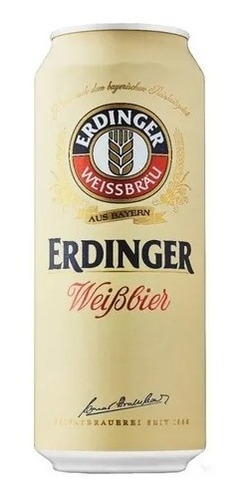 Cerveza Erdinger Weibbier Lata 500 Ml