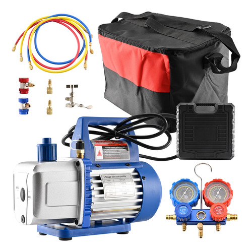 Supllueer Bomba De Vacio 110v 1/3 Hp4cfm Paleta Rotativa De