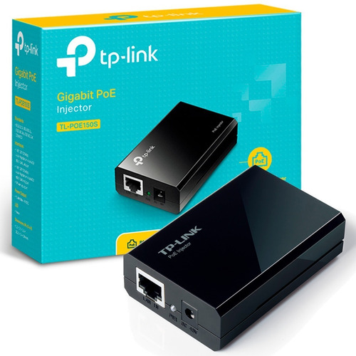 Inyector Poe Tp Link Tl Poe150s 802.3af Gigabit 1000mbps 48v