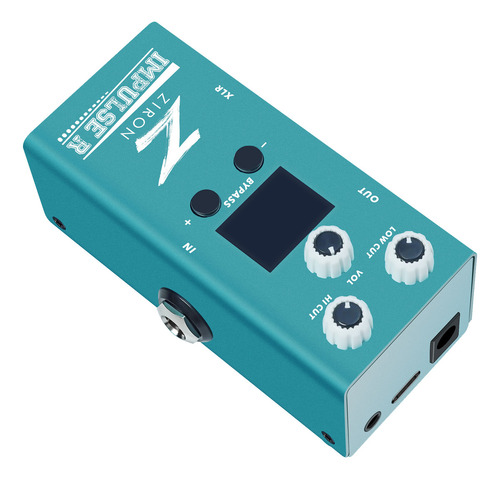 Pedal Simulador De Gabinete De Amplific Inpulse R Ziron Usb