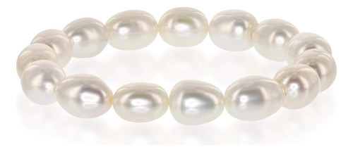 Pulsera De Hilo Elástico Para Novia Y Dama De Honor Con Perl
