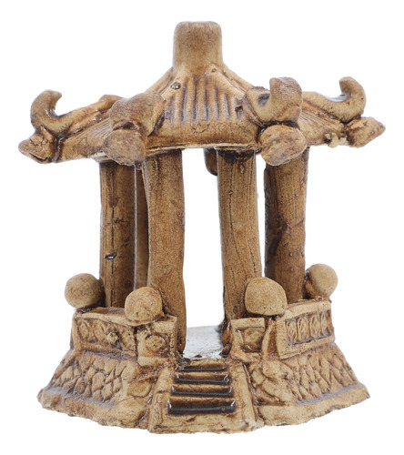 Mini Escultura De Pagoda Asiática Con Decoración De Pagoda,