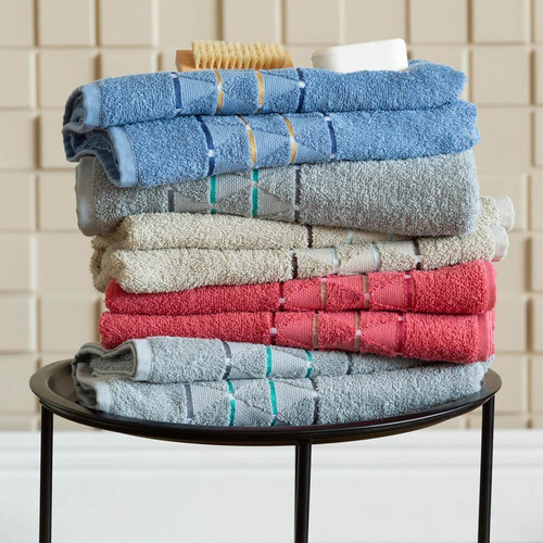 Toalla de baño y cara Atrium Beige de 4 piezas para camisas