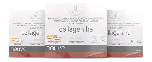  Kit Com 3 Nouve Collagen Há