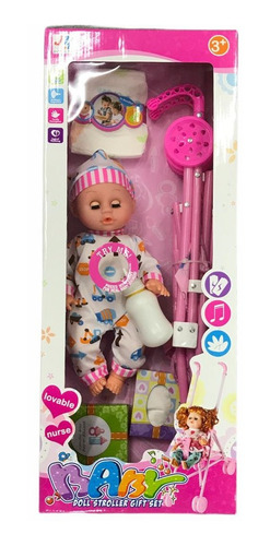 Muñeca Bebe Con Carrito - Bebote Con Carrito Piu Online
