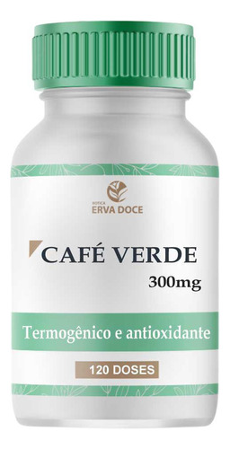 Cafe Verde 300mg 120 Capsulas