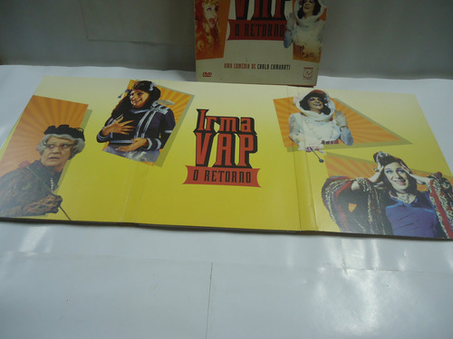 Dvd Filme Irma Vap O Retorno 2 Discos - Mp (Usado)