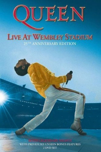 Queen Live At Wembley Stadium 2dvd Imp.new Cerrado En Stock