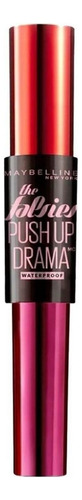 Máscara para cílios Maybelline The Falsies Push Up Drama a prova d'água 9.8ml cor very black