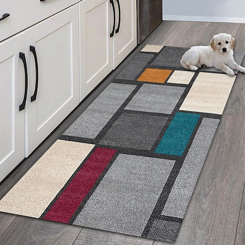 Alfombrilla De Cocina Moderna, Para Entrada A Casa, Lavable