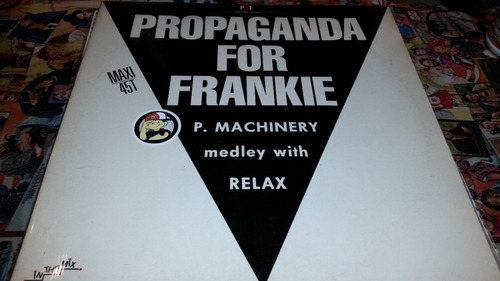 P4f P Machinery Medley With Relax Vinilo Maxi France 1986