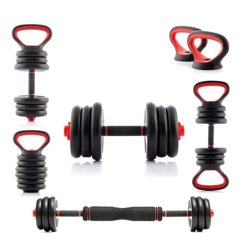 Set Mancuerna 6 En 1 Kettlebell Push Up Barra