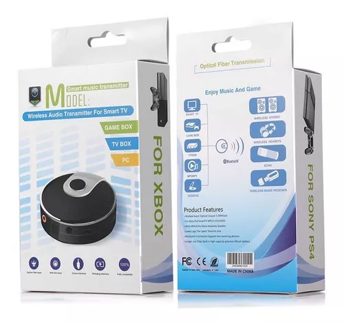 Conversor De Audio Optico Digital A Transmisor Bluetooth 3x1