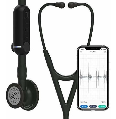 Fonendoscopio Digital Littmann® Core, Campana Negra