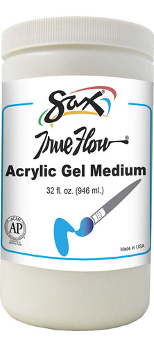 Sax - 442142 True Flow Gel Acrlico Medio - 1 Cuarto De Galn