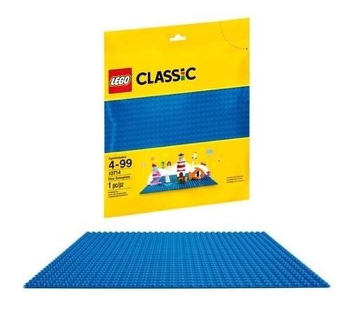 Base Lego Azul - Lego 10714 - 25cm X 25cm