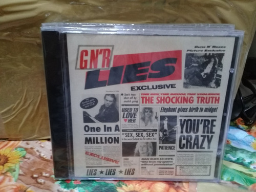 Guns N' Roses (cd Nuevo 1993) Lies