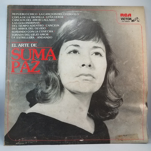 Suma Paz - El Arte - Folklore Vinilo Lp - Leer Descripcion