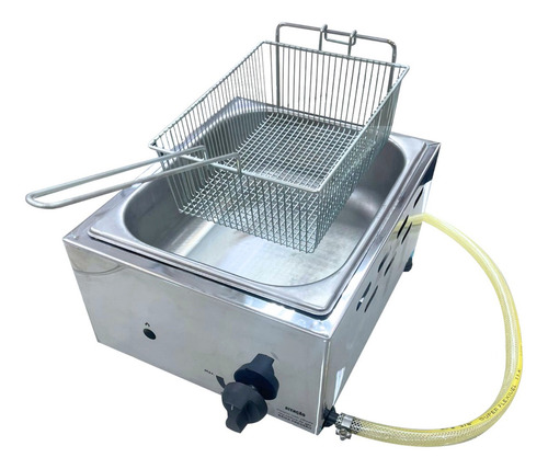 Fritadeira Profissional A Gás 1 Cuba 4,5l Compacta Print