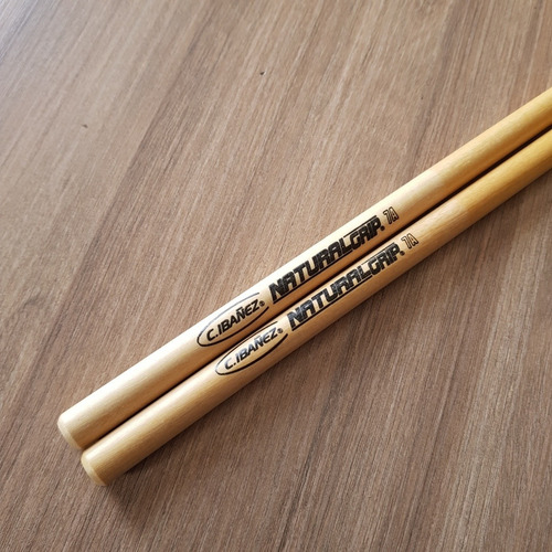 Imagem 2 de 3 de Baqueta C. Ibanez 7a Natural Grip Ponta De Nylon