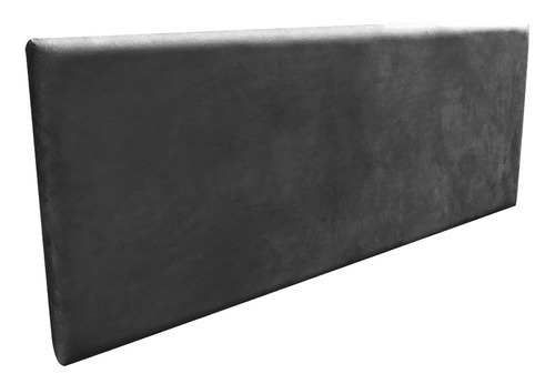 Cabeceira Clean Para Cama Box Casal 160 Cm Suede Preto