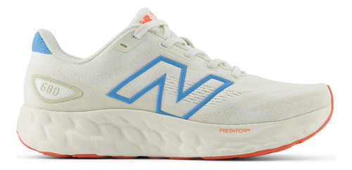 Tenis New Balance Fresh Foam 680 Neutral Mujer-gris/azul