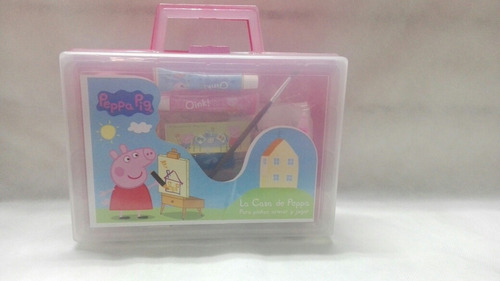 Valija Arte Para Armar Casa Peppa Pig