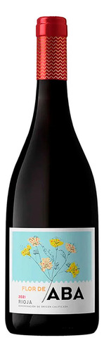 Pack De 6 Vino Tinto Flor De Aba Roble Tempranillo 750 Ml