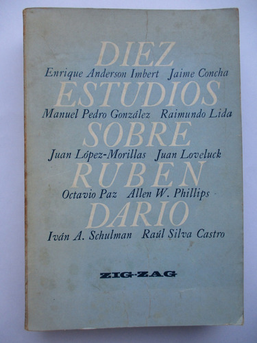 Diez Estudios Sobre Rubén Dario / Varios Autores / Excelente